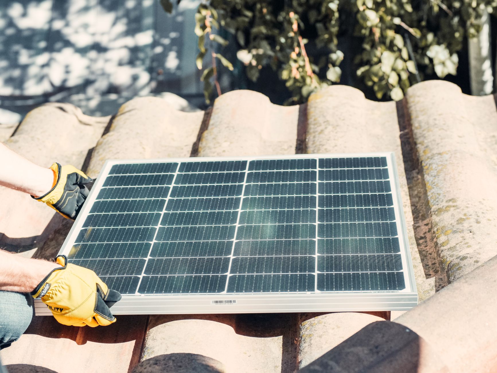 Installateur panneaux solaires équipe à Fort-de-France